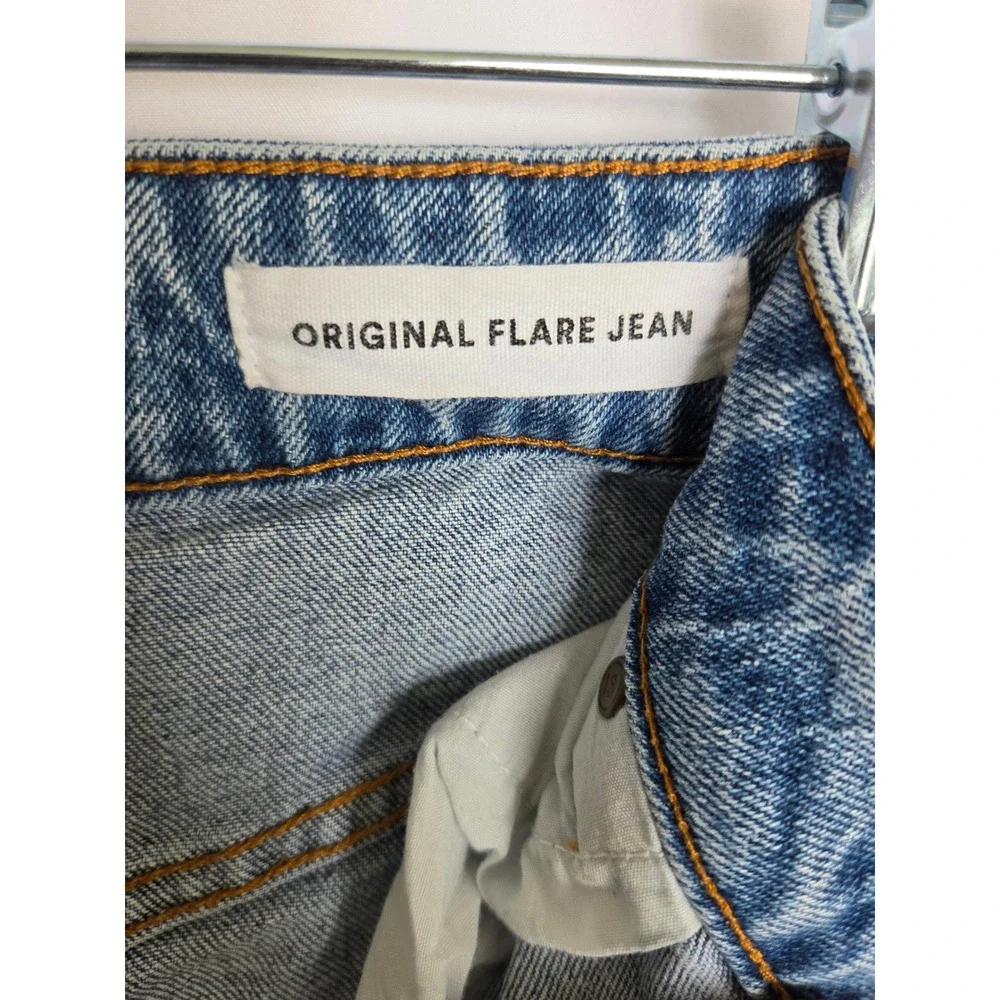 Cotton On Original Flare Jeans Blue Denim High Rise